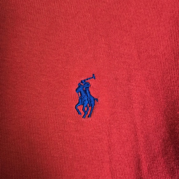 Polo Ralph Lauren Sport Thermal Waffle Knit Long Sleeve, Small Pony, Red, Boys S - Picture 4 of 9
